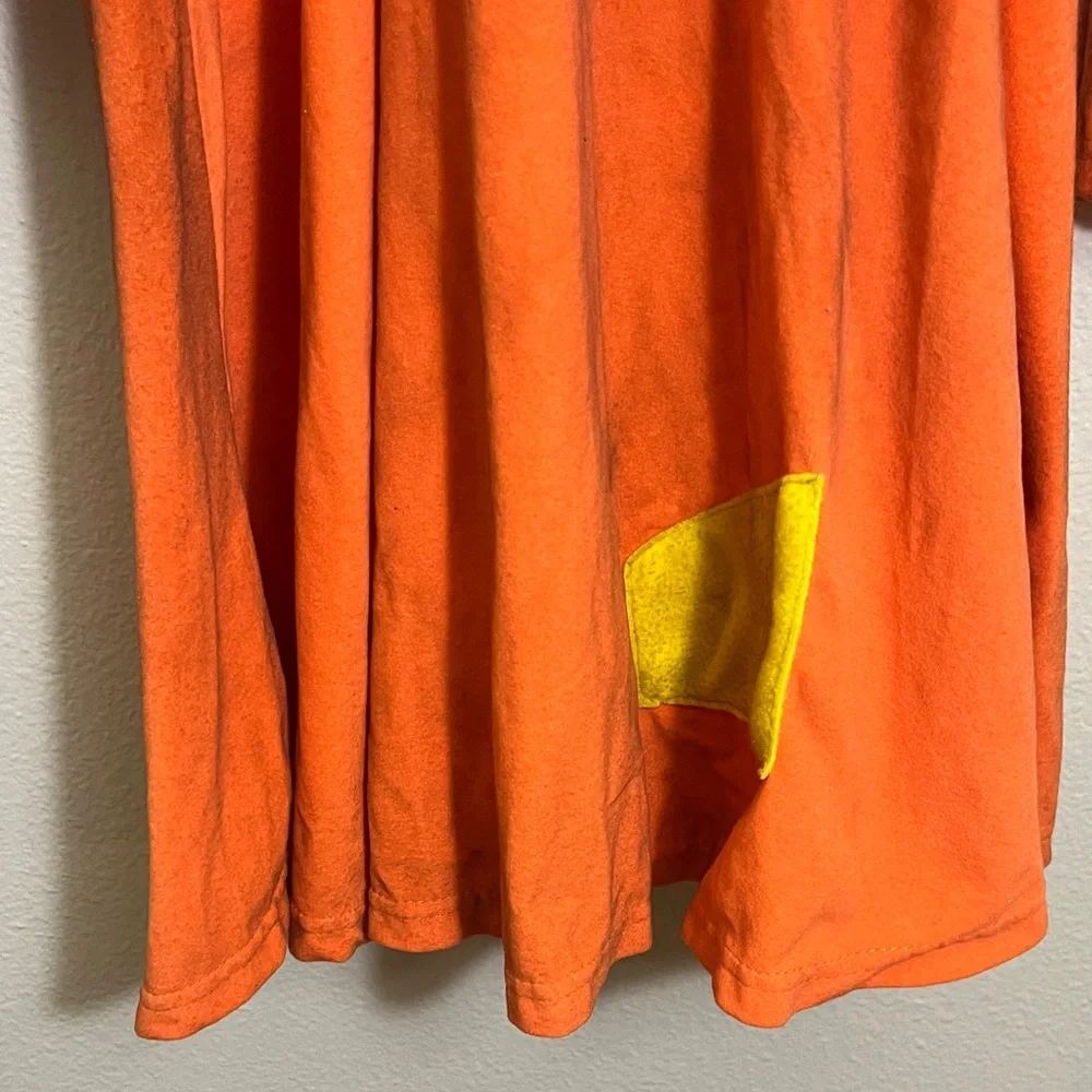 Trick ‘r Treat Orange Brown Scarecrow Costume With Socks